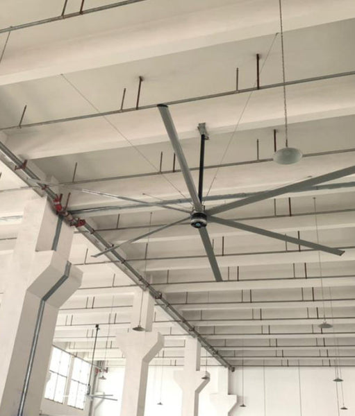 Ventilador Industrial de techo HVLS Prontoflow PMSM - 24 Pies